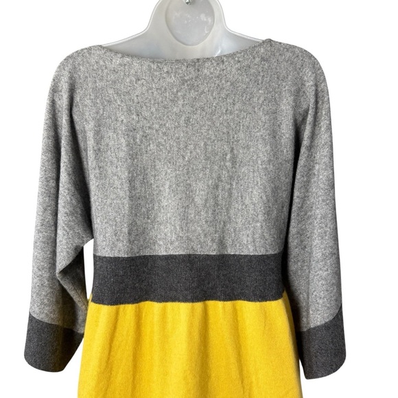 Lord & Taylor 100% Cashmere Y2K Babydoll Tunic Sweater Top Kimono Sleeve L - Picture 8 of 8